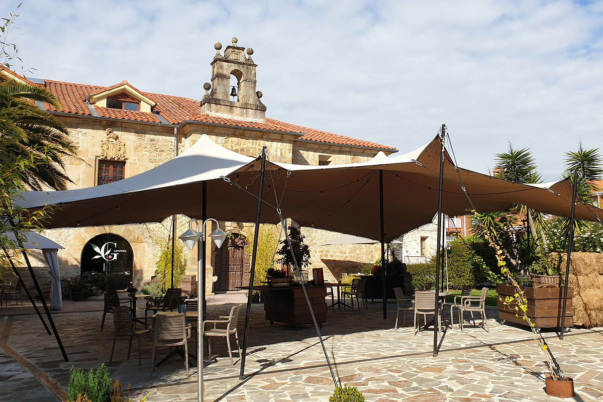 Terraza del hotel